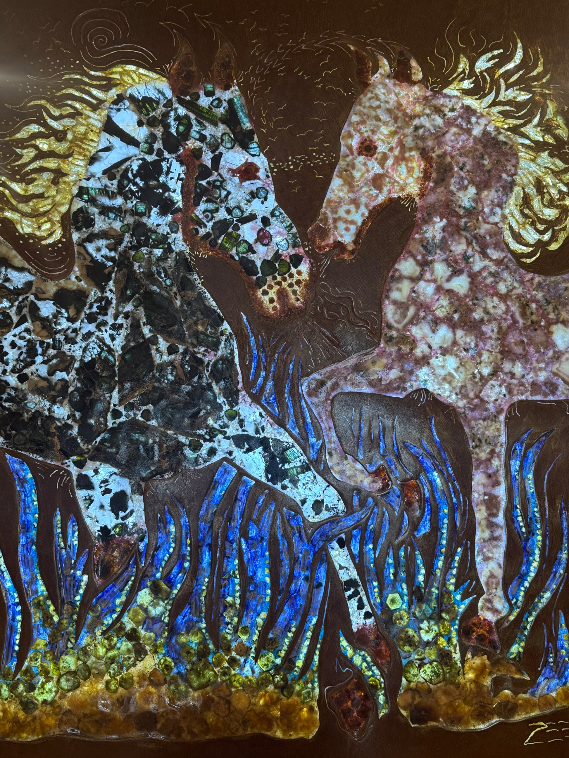 Crystal Horse Mural