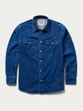 Classic Western Denim Snap Shirt