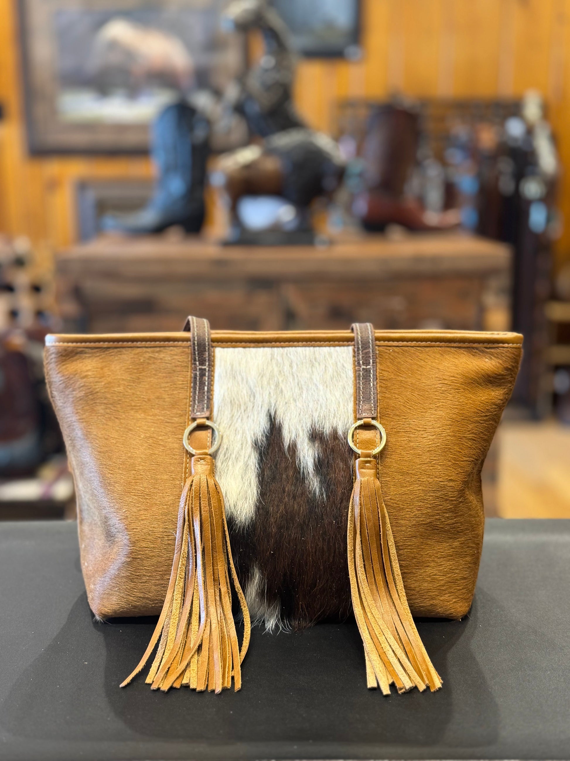 Cow Hide Purse