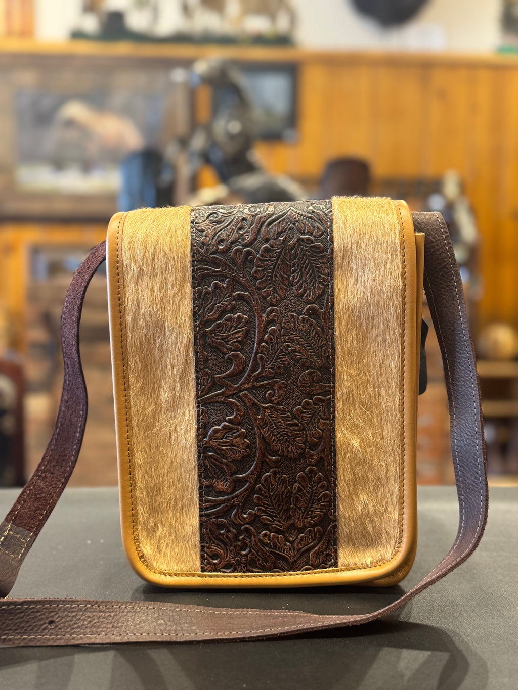 Leather Flap Bag