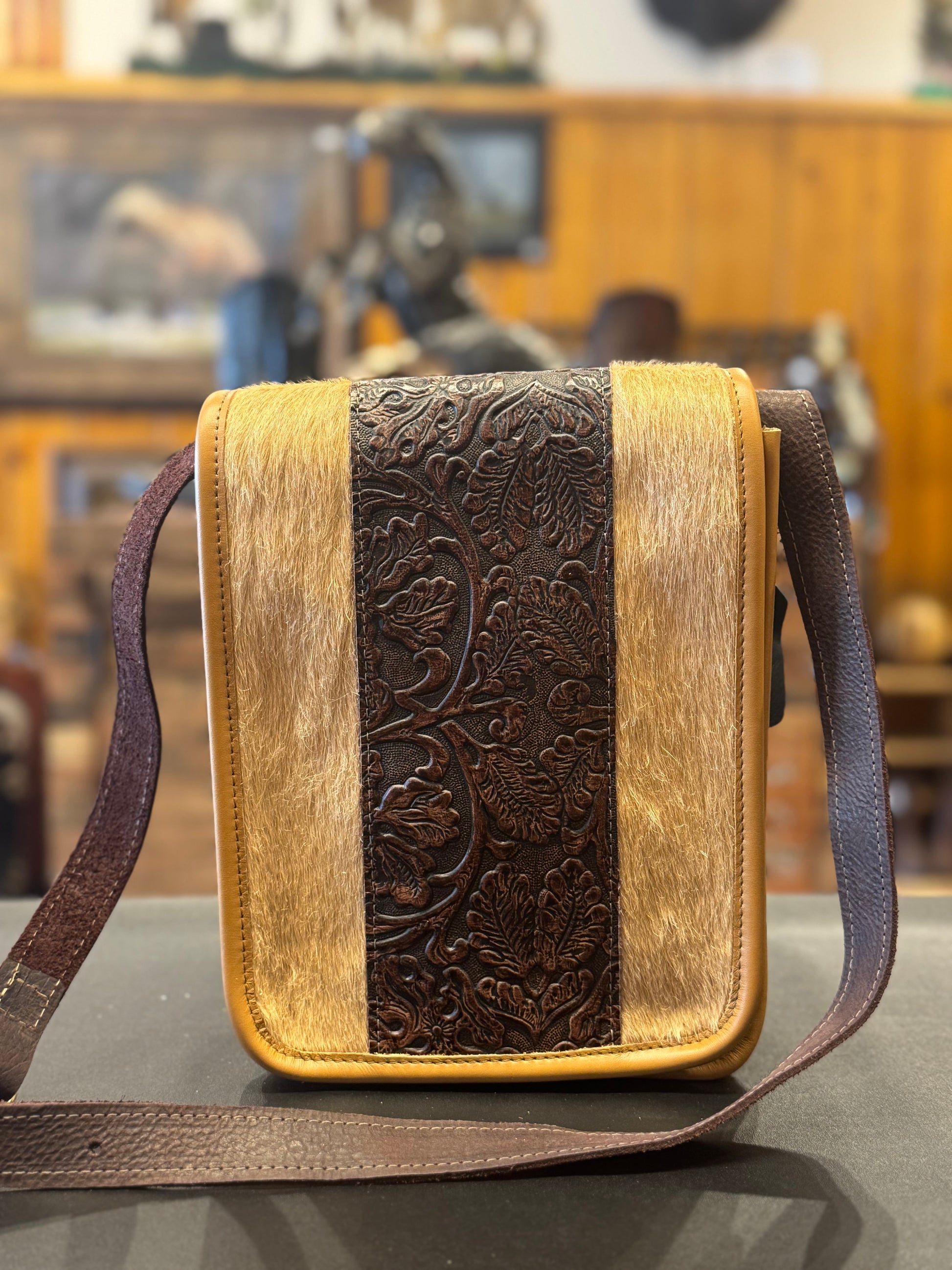 Leather Flap Bag