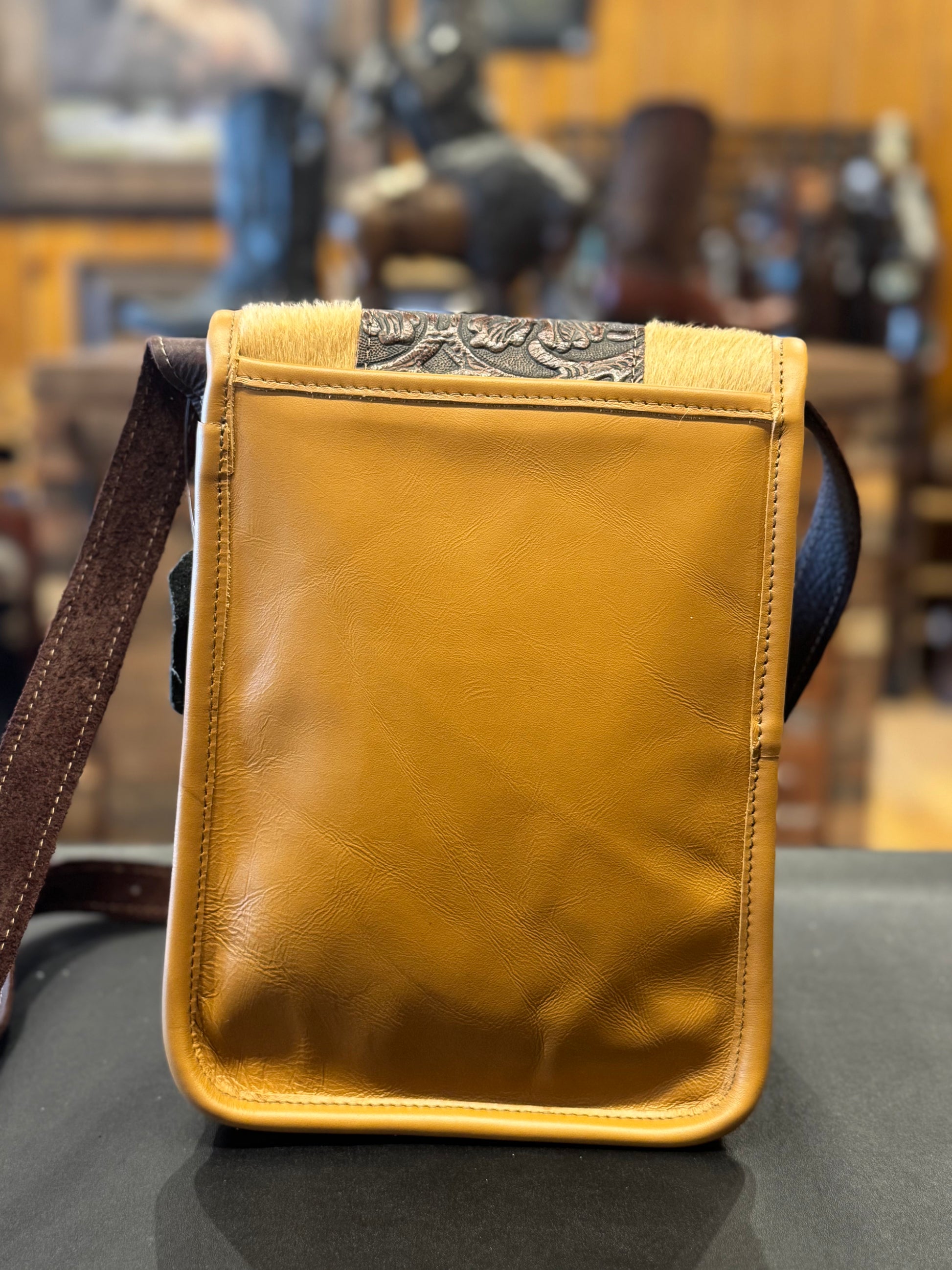 Leather Flap Bag