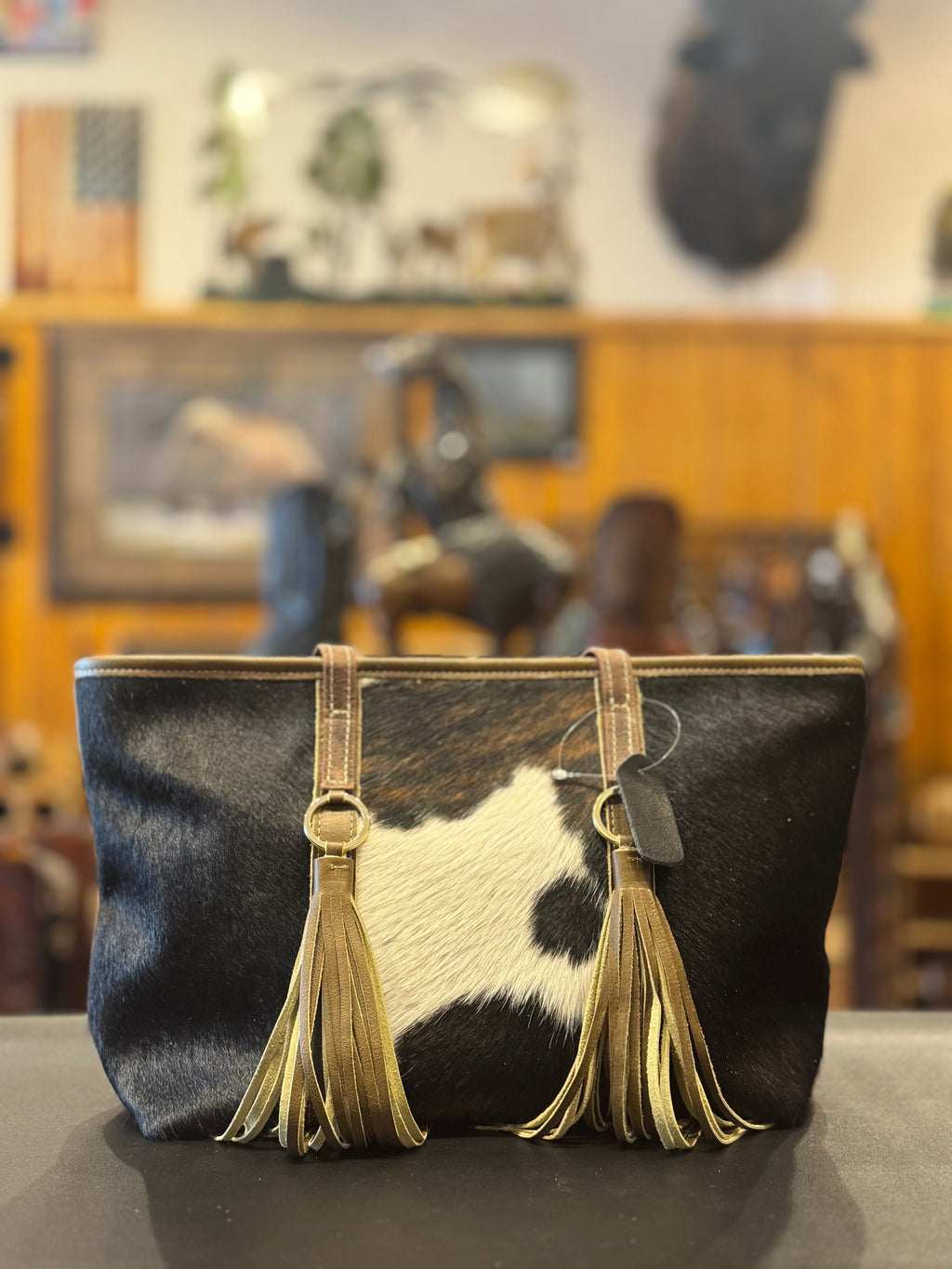 Cow Hide Purse