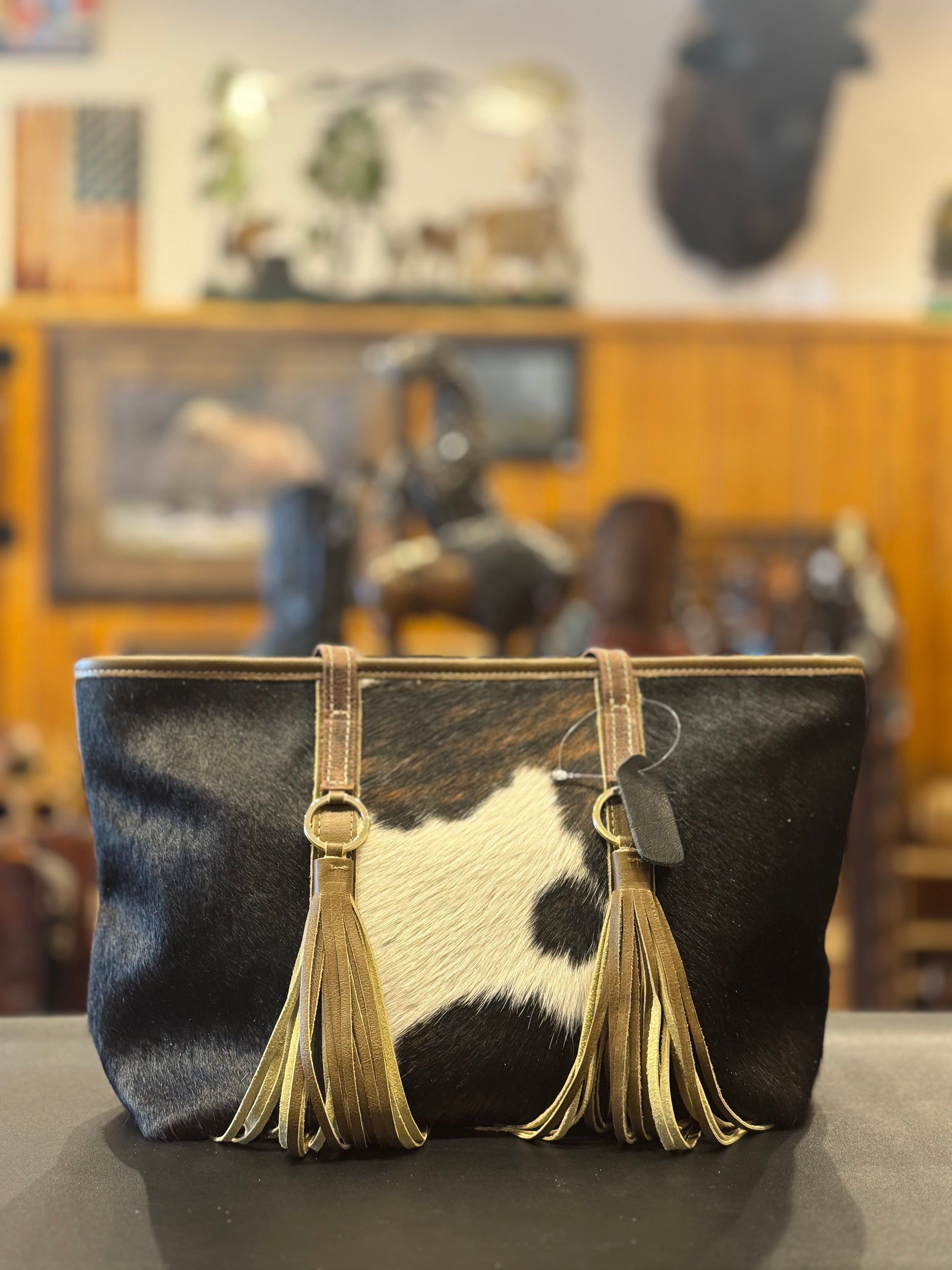 Cow Hide Purse