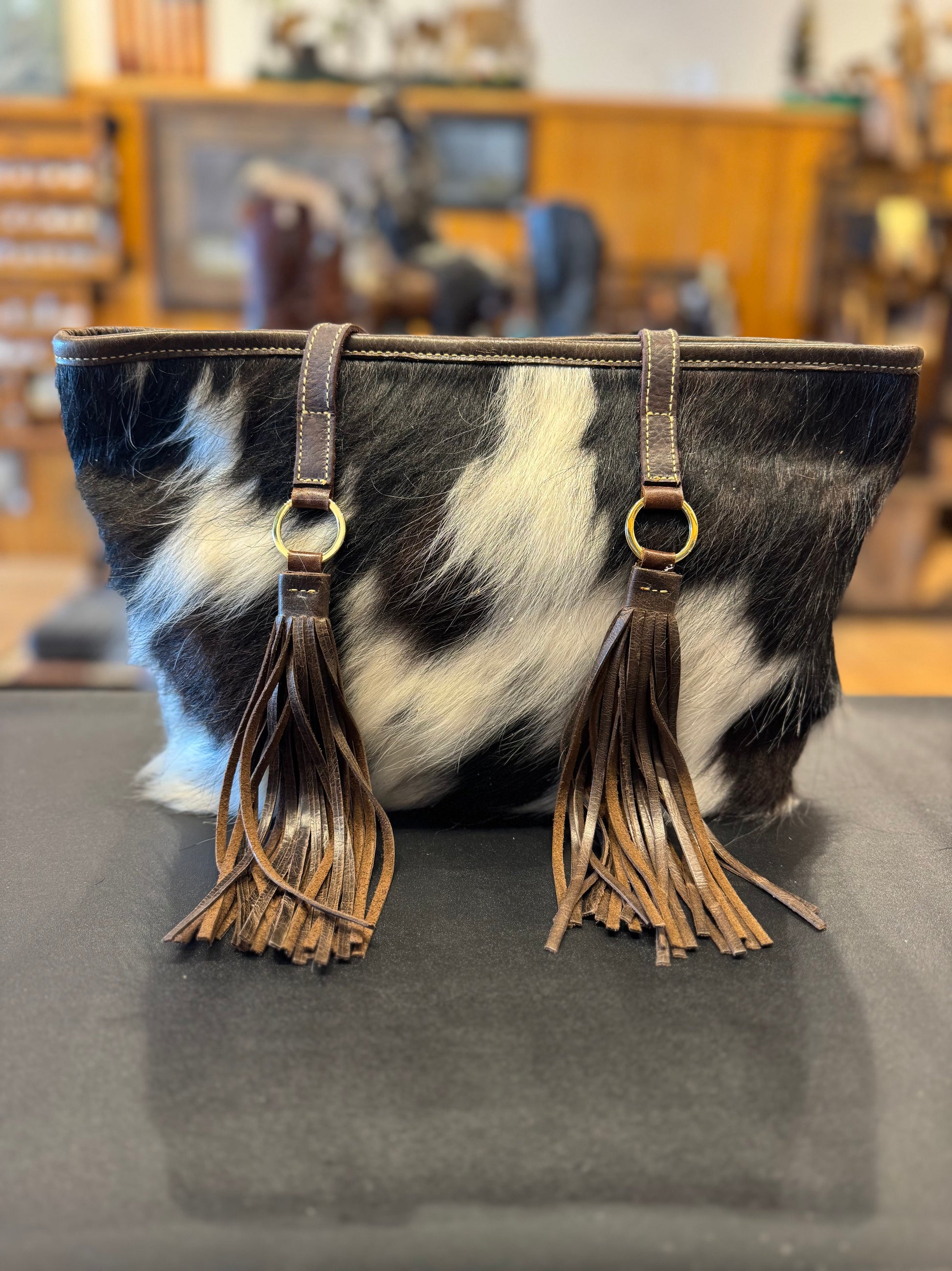 Cow Hide Purse