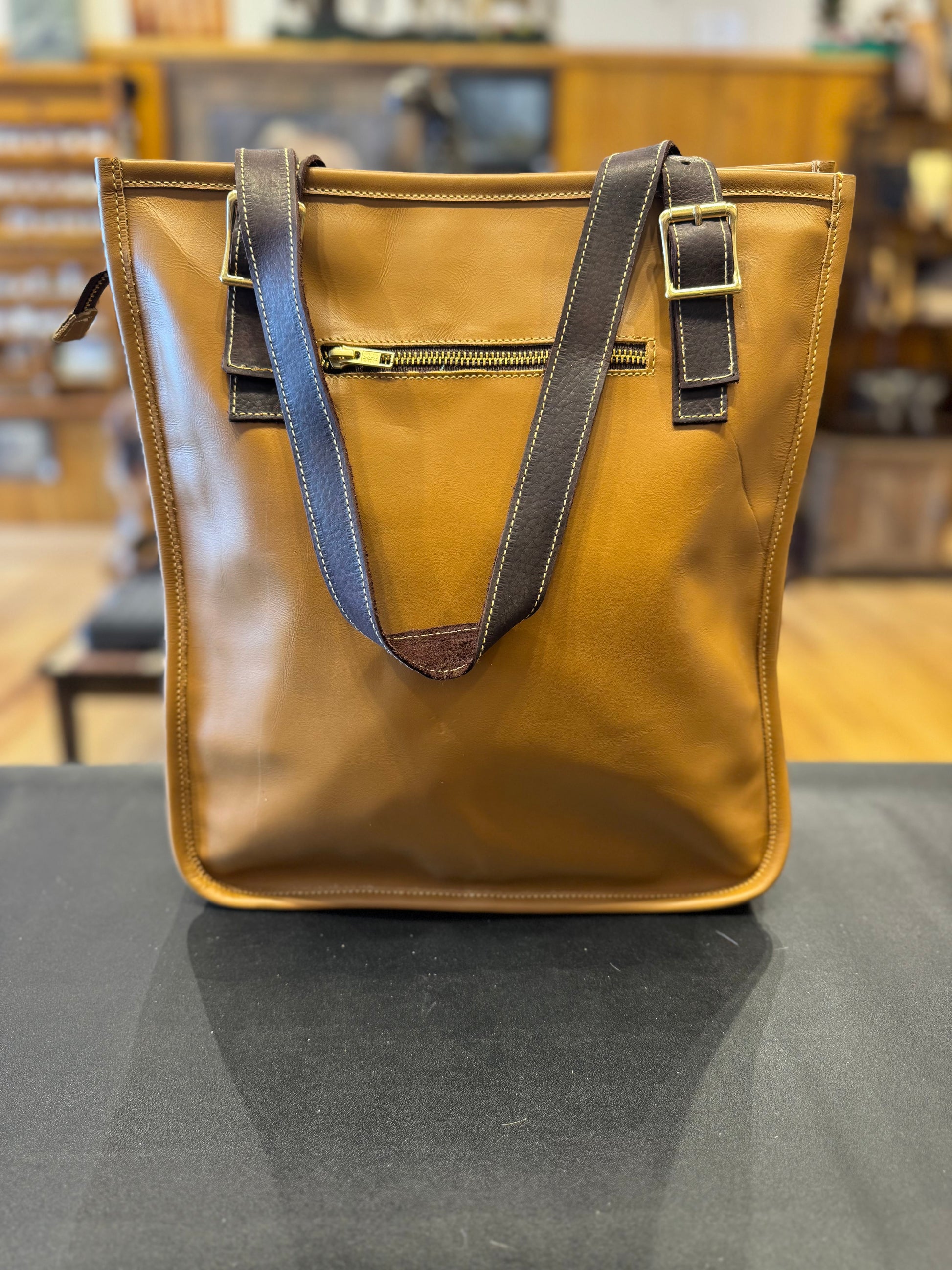 Leather Flat Purse
