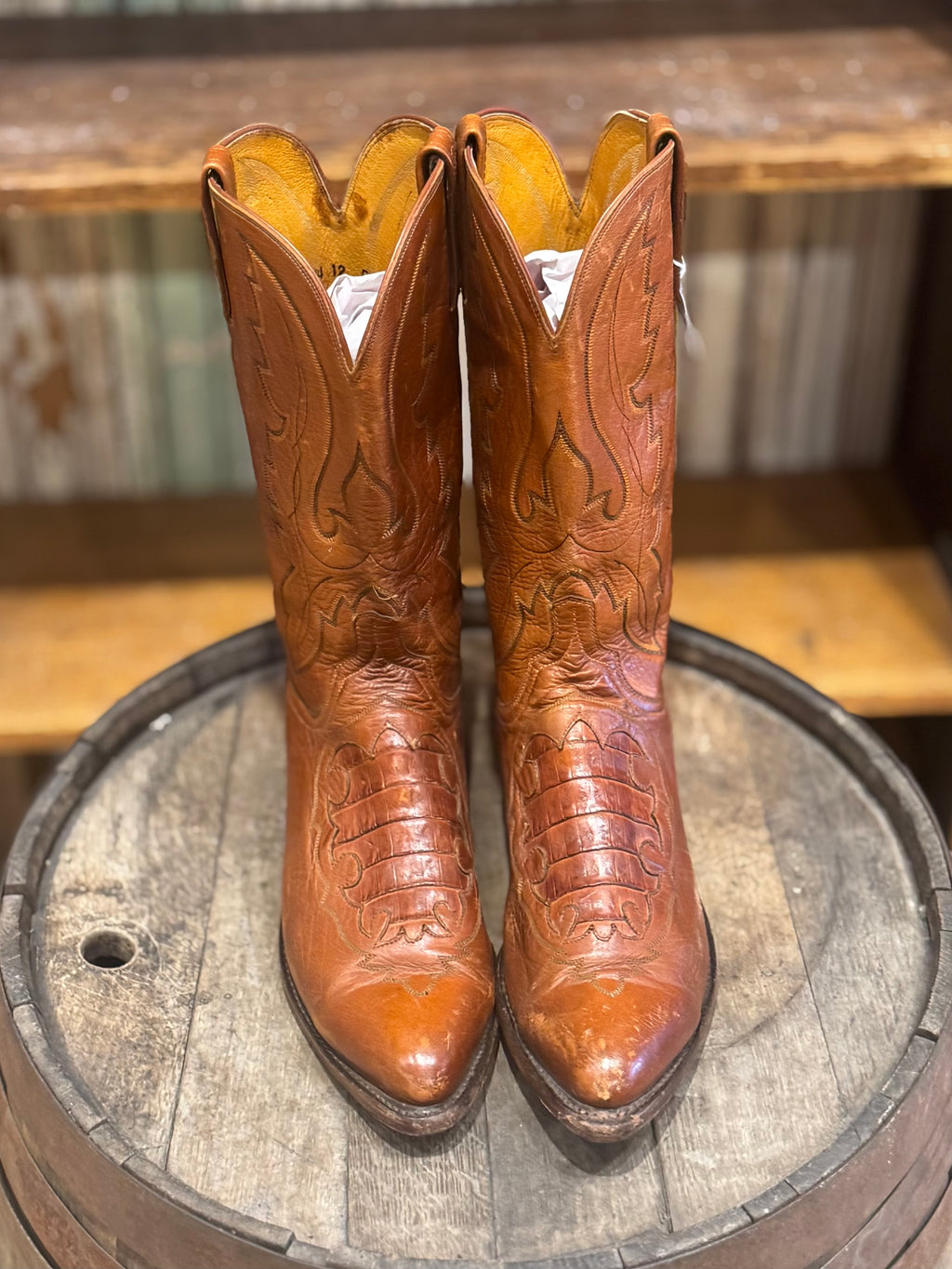 12 D Mens Lucchese Boots