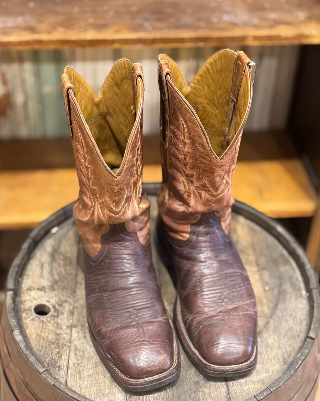 12 D Mens Lucchese Boots
