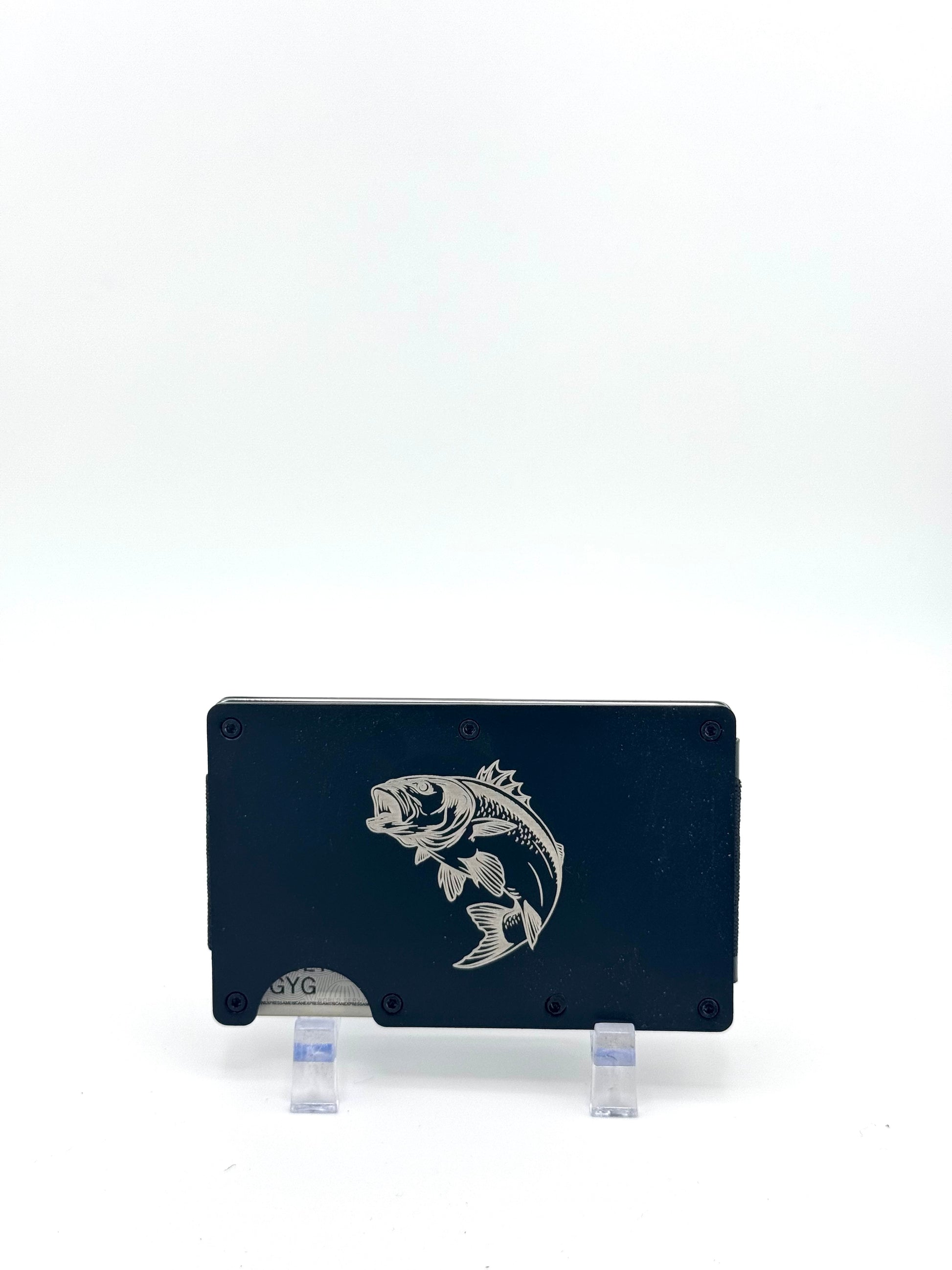Dark Blue Fish Wallet