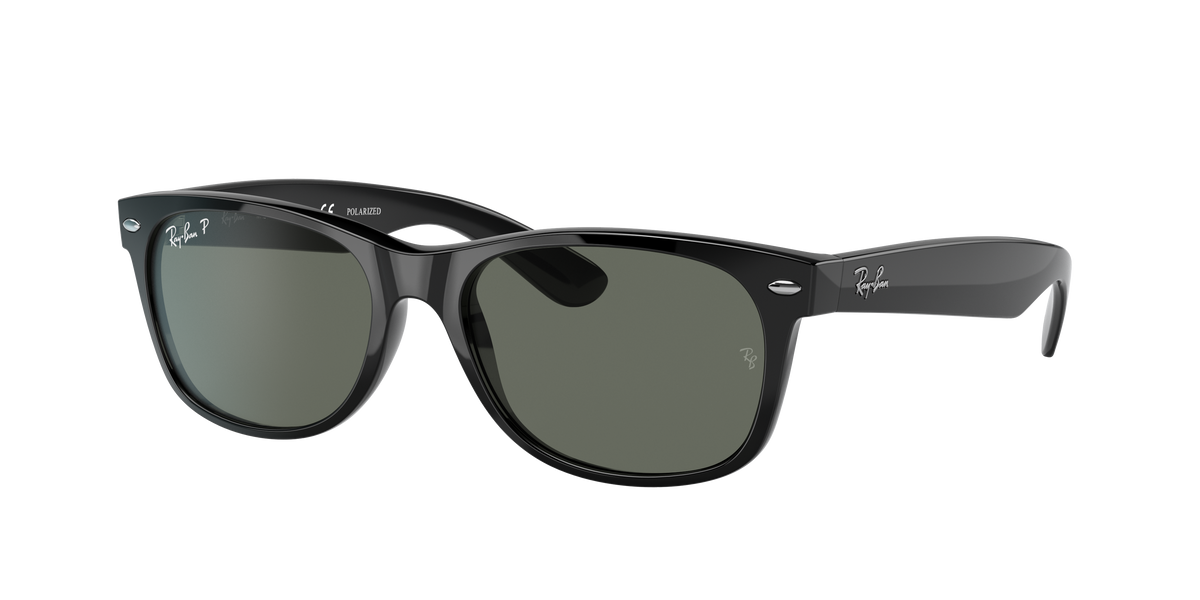 Ray-Ban New Wayfarer RB2132 Black Polarized