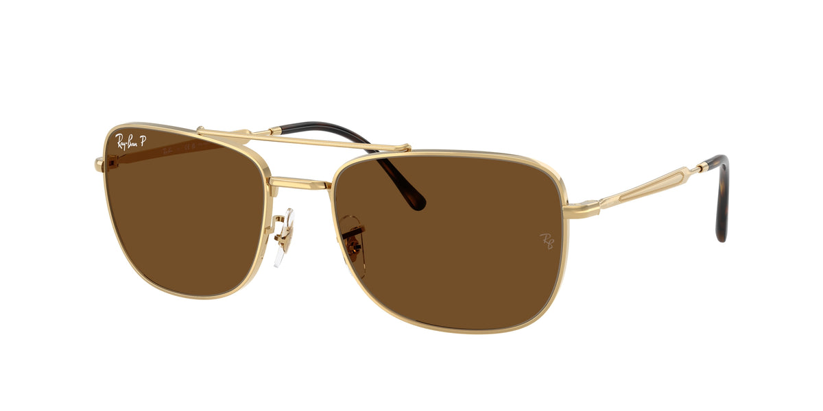 Ray-Ban RB3755 001/57 Gold Polarized