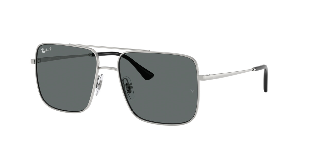 Ray-Ban Ari Bio-Based RB3758 - Silver Polarized