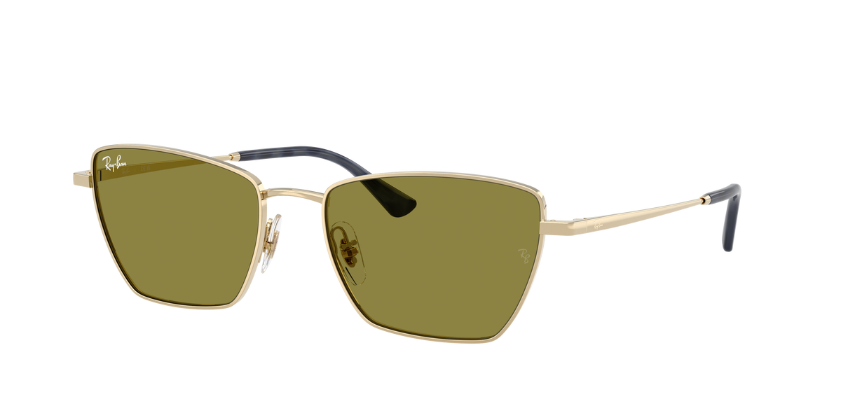 Ray-Ban Drea Bio-Based RB3783 - Pale Gold / Green