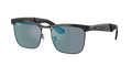 Ray-Ban Wayfarer Deluxe RB3785 - Black / Brown Mirror Turquoise