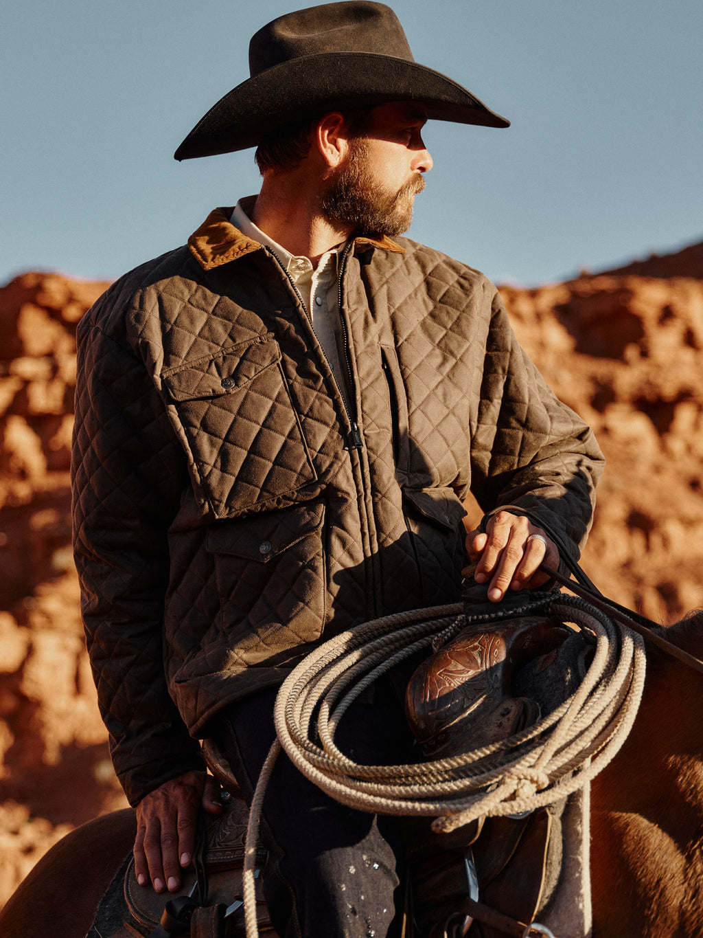 RangeWax® Blacktail Quilted Jacket