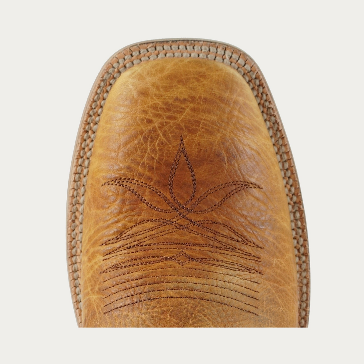 SAWYER Tan/Red western boot