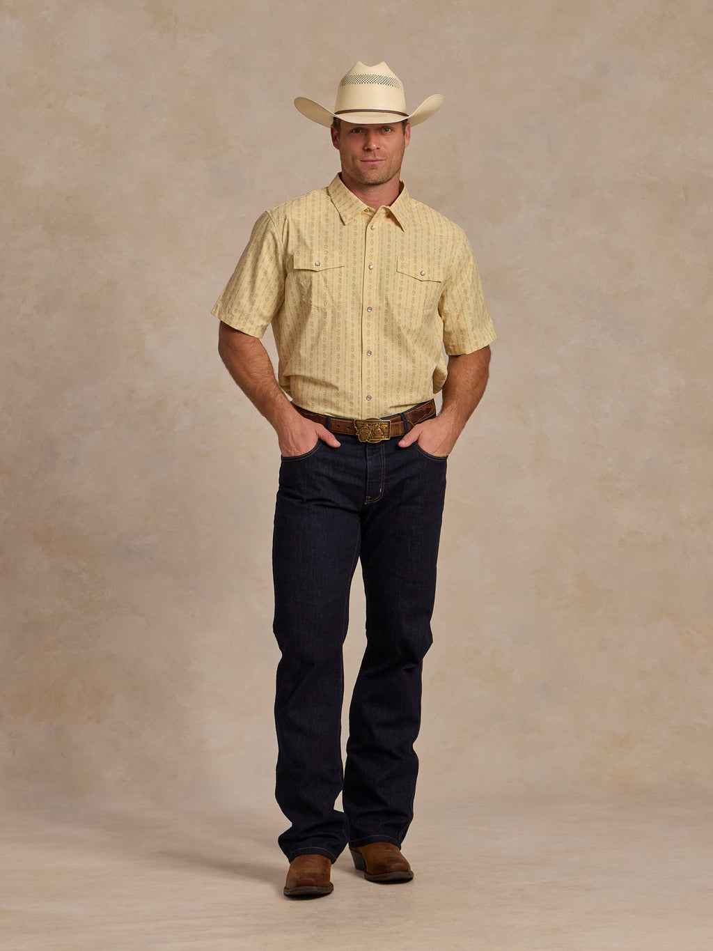 Short Sleeve Rambler Pearl Snap