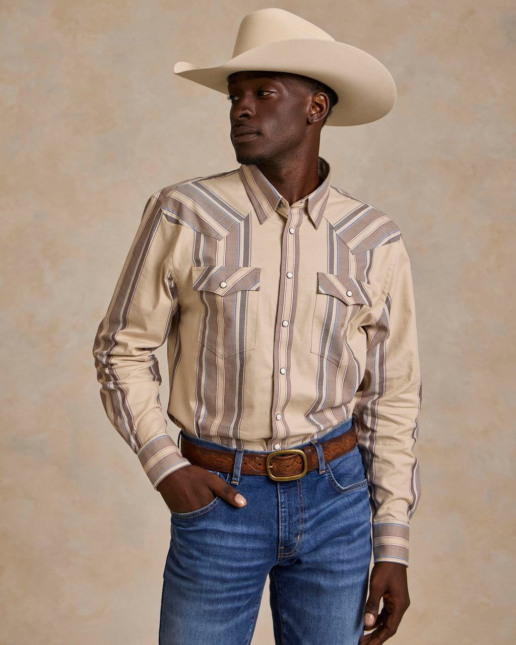 Western Stretch Snap Shirt