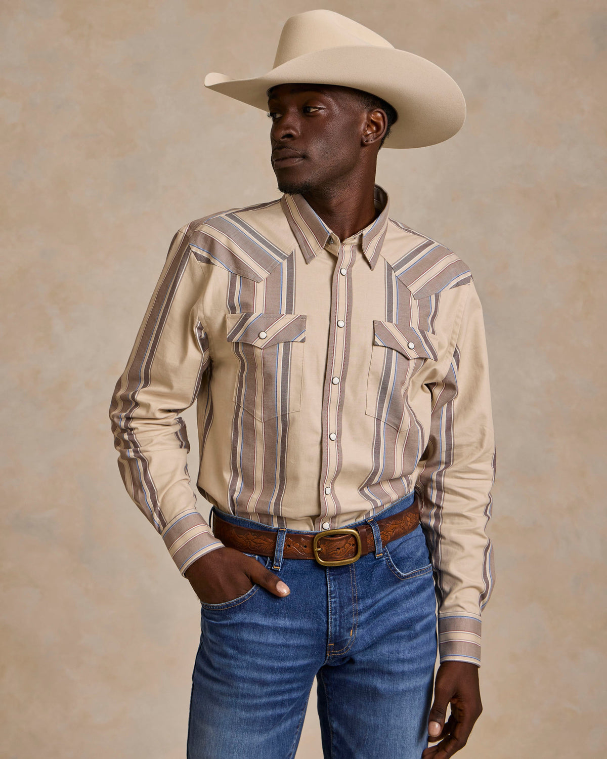 Western Stretch Snap Shirt