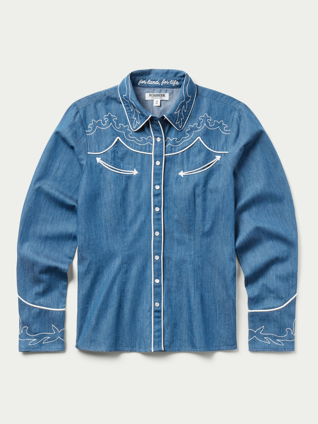 Women's Embroidered Dale Shirt