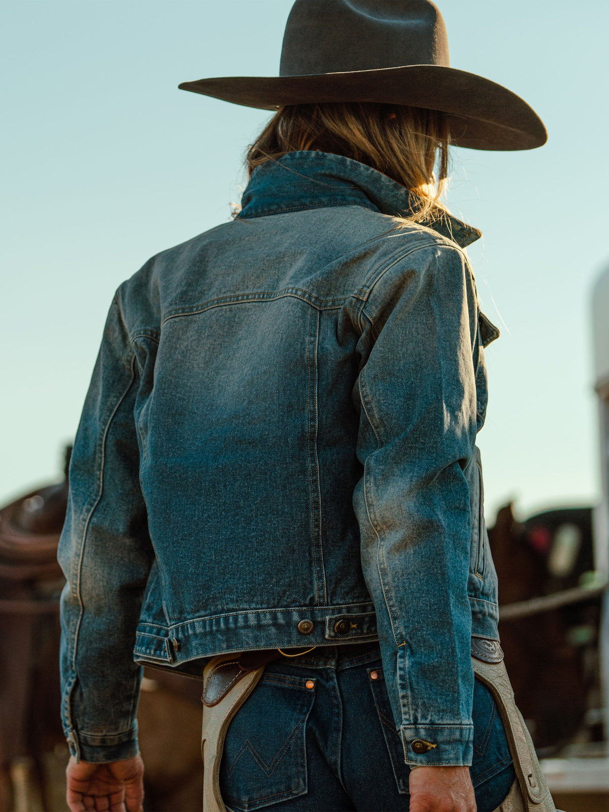 Women's Legend Denim Jacket with Flannel Lining