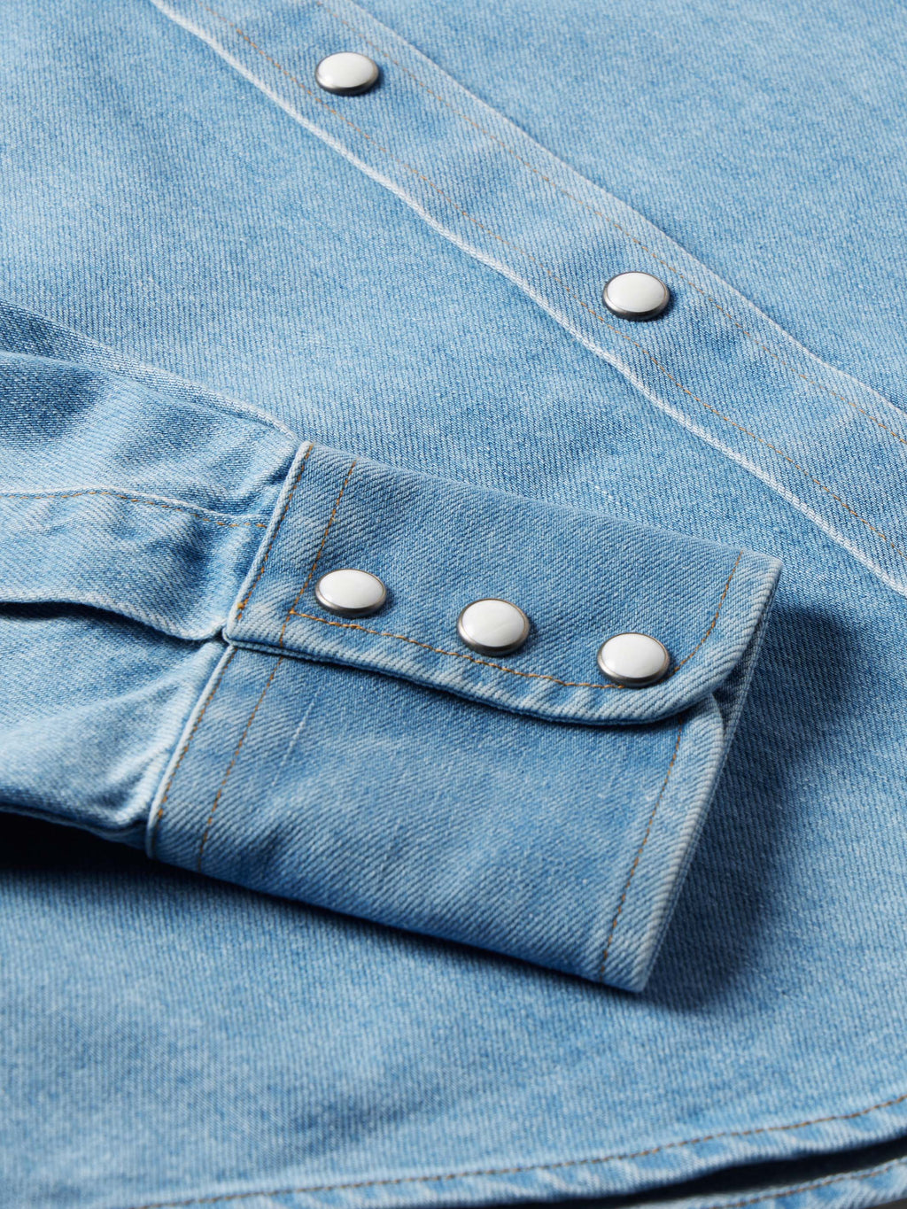 Women's Western Denim Pearl Snap