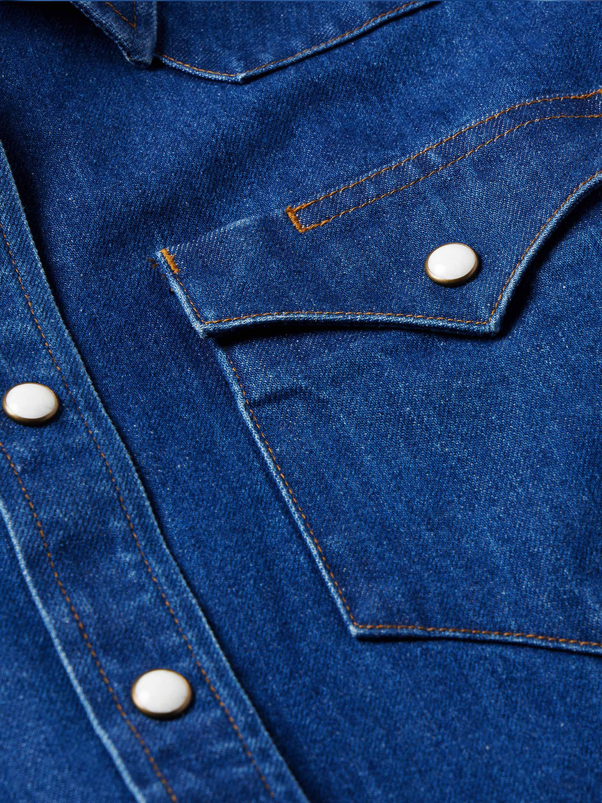 Women's Western Denim Pearl Snap
